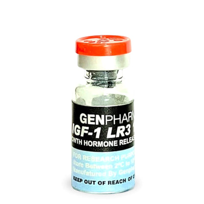 IGF-1 LR3 1mg - Maximização de Resultados Musculares +Diluente (Genpharma) - Mundo Peptideos