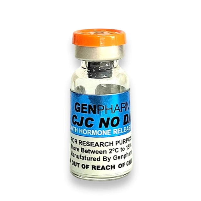 CJC No DAC 2mg - Estímulo Potente para Crescimento Muscular +Diluente (Genpharma) - Mundo Peptideos
