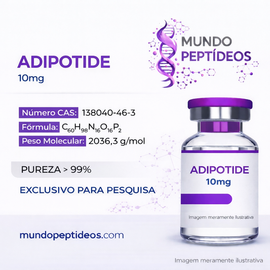 Adipotide 10mg - Bloqueador de Gordura Localizada +Diluente (Genpharma) - Mundo Peptideos