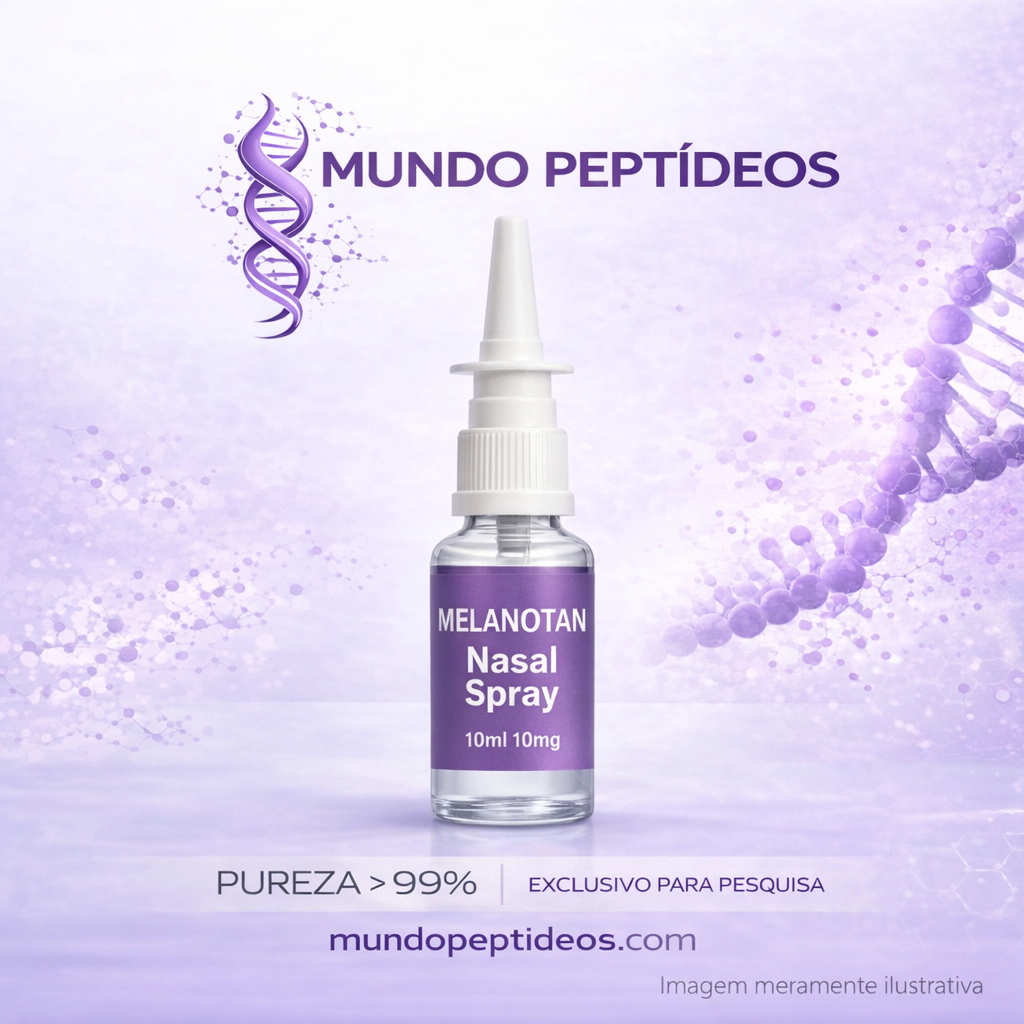 SPRAY NASAL MELANOTAN-2 10MG PIGMENTAÇÃO DA PELE DESEJO SEXUAL (GenPharma) - Mundo Peptideos