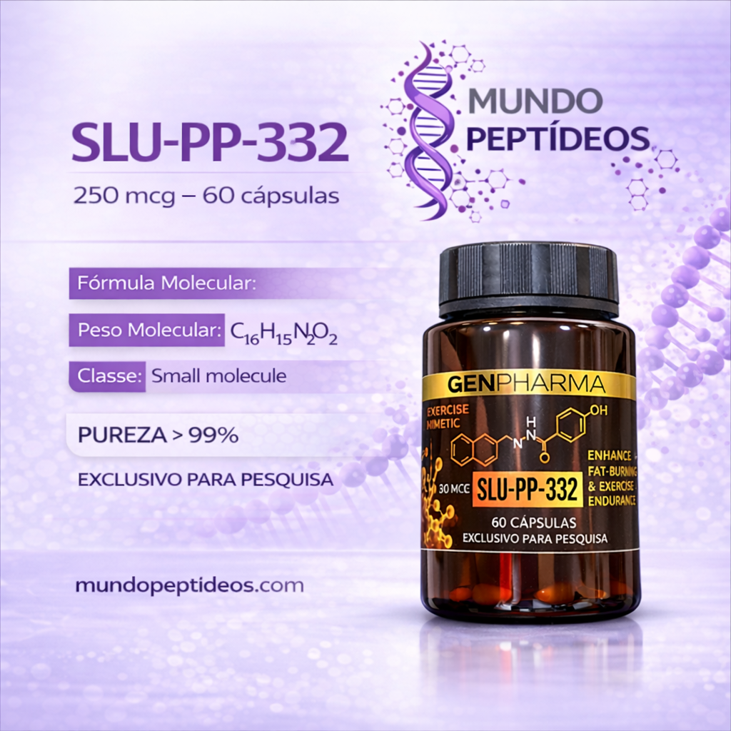 SLU-PP 332 250MCG: Terapia Mimética de Exercícios (GENPHARMA) - Mundo Peptideos