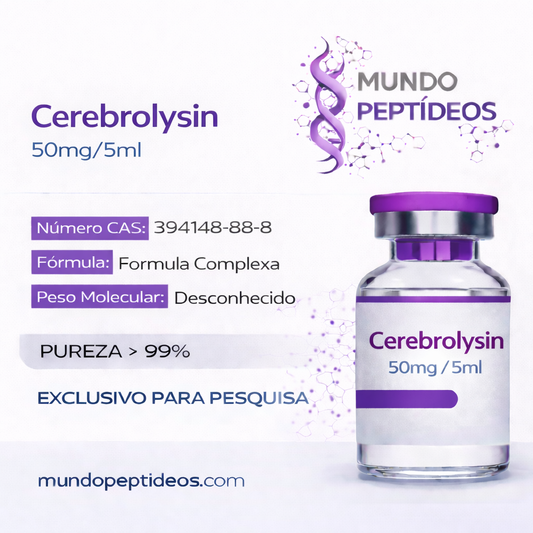 Cerebrolysin 50mg Nootropic (Melhora à memória) Gen Pharma - Mundo Peptideos