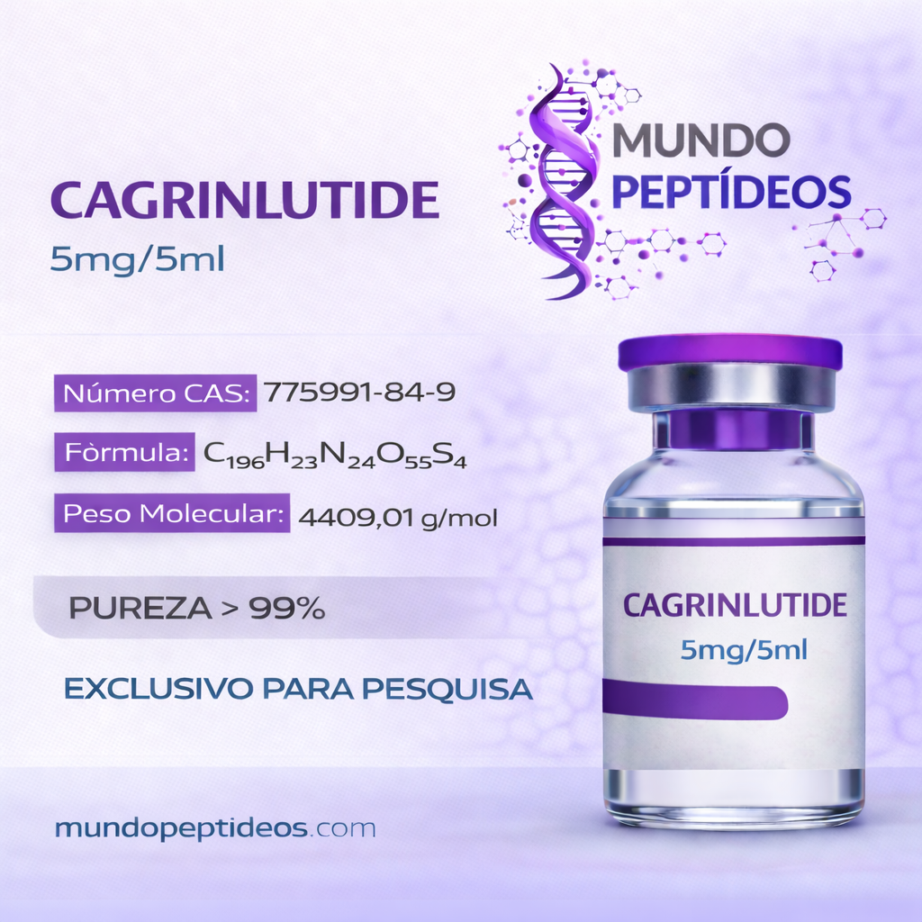 Cagrinlutide 5mg (Emagrecimento) Genpharma - Mundo Peptideos