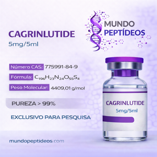 Cagrinlutide 5mg (Emagrecimento) Genpharma - Mundo Peptideos