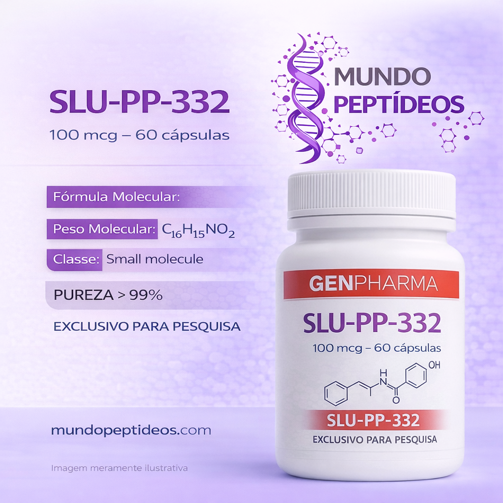 SLU-PP 332 100MCG: Terapia Mimética de Exercícios (GENPHARMA) - Mundo Peptideos