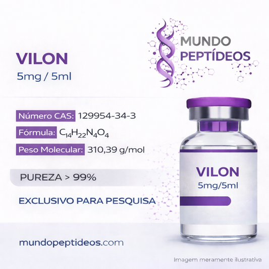 Vilon 10mg (Peptídeo Biorregulador ) Genpharma - Mundo Peptideos